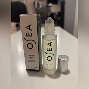 OSEA Ocean Eyes Age-Defying Eye Serum – Frosted Clear Bottle with Green Logo